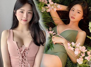 Hot girl Hàn Quốc thu hút mọi ánh nhìn bằng vẻ đẹp nóng bỏng