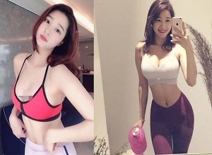 Hot mom nổi như cồn với 'siêu vòng 3 bốc lửa'