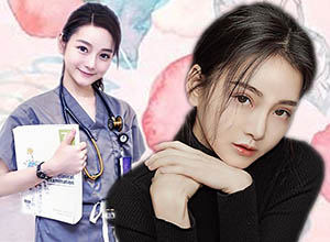 Nữ bác sĩ xinh đẹp như "nữ thần" được ví như Angela Baby
