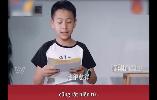 Con trai viết văn tả bố và cái kết hài hước