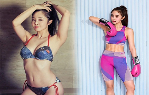 Ăn mặc sexy ném bóng chày, cô gái khiến triệu fan mê đắm