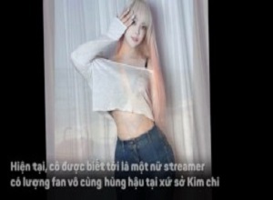 Nữ streamer 'đốt mắt' fan bằng thân hình gợi cảm