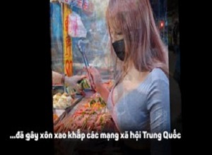 Đi siêu thị với bộ cánh khoe body cực nóng, cô gái khiến bao người ái ngại