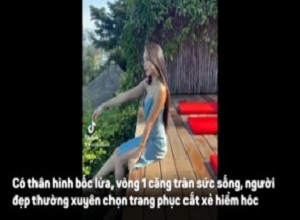 Hot girl xăm hình độc, diện bikini 'đốt mắt' người xem