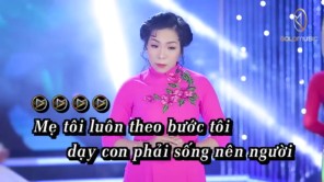 KARAOKE Áo Dài Mẹ May - Vy Thúy Hằng