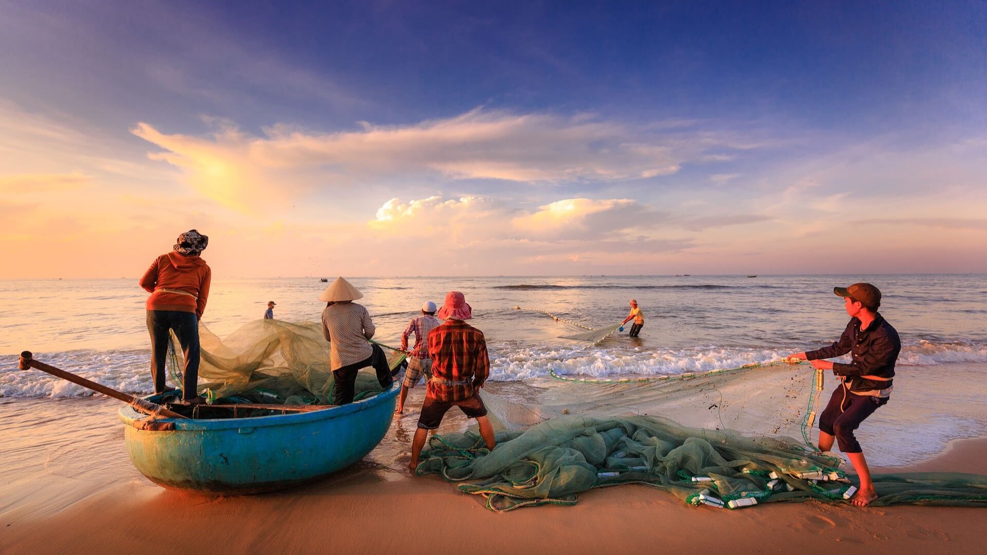 Du Lịch Đà Nẵng - Làng Chài Đà Nẵng Nhìn Từ Trên Cao