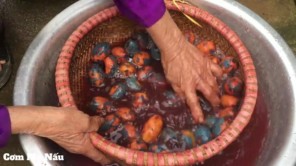 Mẹ thu hoạch Quả Cọ Về Ỏm Ăn Ngọt Bùi Béo Ngậy P4