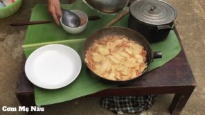 Tôm đồng rang với măng mai món quê mẹ làm P7