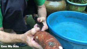Canh sắn nấu ốc đậm đà hương vị quê hương P2