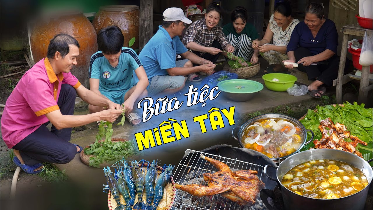 Đến thăm và giao lưu ẩm thực kênh Chòi Lá Quê